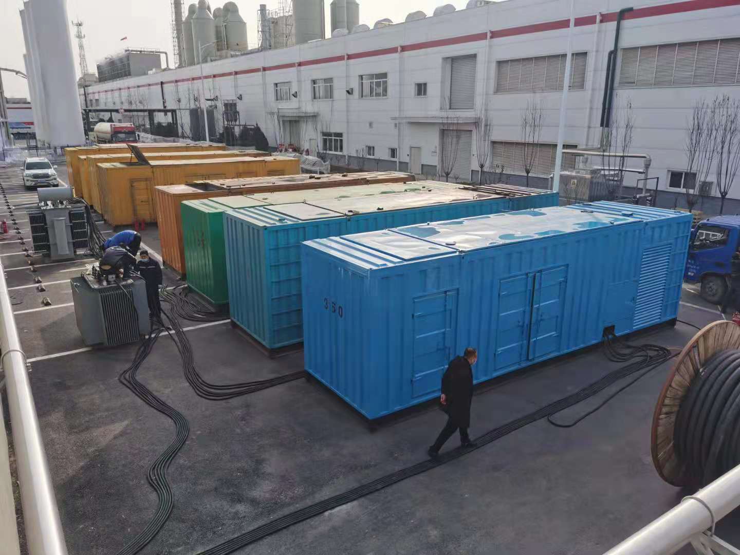 乌兰察布出租发电机-柴油发电机组三相采用什么接法